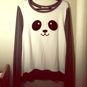 Wildfox couture panda jumper