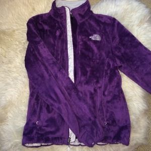 Purple North Face jacket size small
