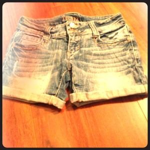 Denim shorts!