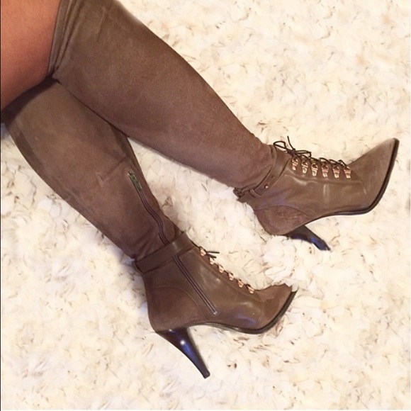 H&M Shoes - HM Leather/ Suede Knee High Boots H&M Shoes - HM Leather/ Suede Knee High Boots