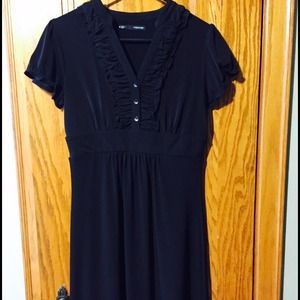 Maurice's simple black dress
