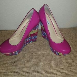 Summer Steve Madden Wedge Heels.