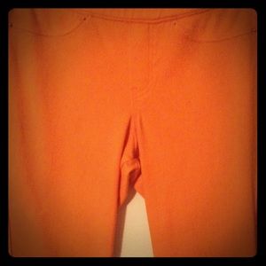 Orange Capris