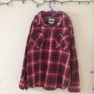 Red Black & White Flannel