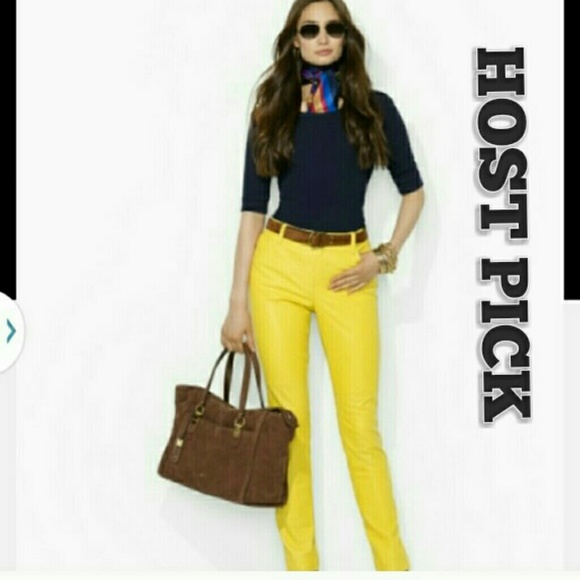 Ralph Lauren Pants - *HP* Leather Ralph Lauren Pants