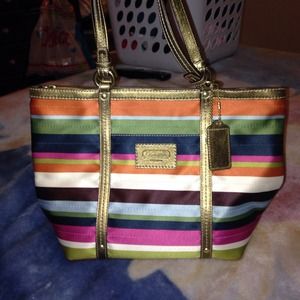 Coach hand bag
