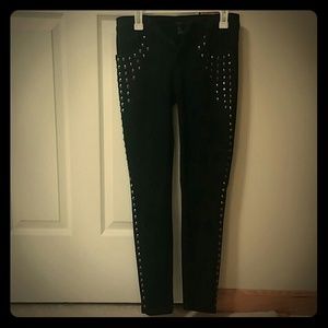 Studded Black Jeans