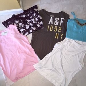 SOLD!!! Bundle of shirts and Camisoles
