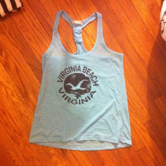 Blue tank top, brand new. Never worn