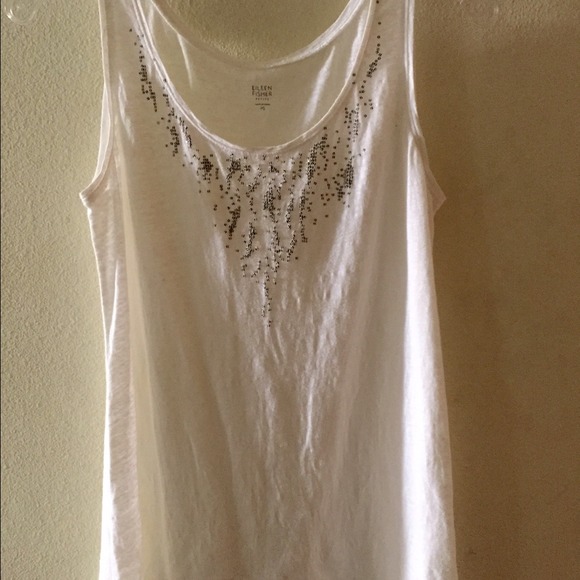 Eileen Fisher linen tank top