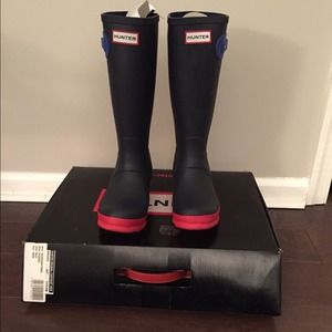 Hunter Original Contrast Kids Rainboots