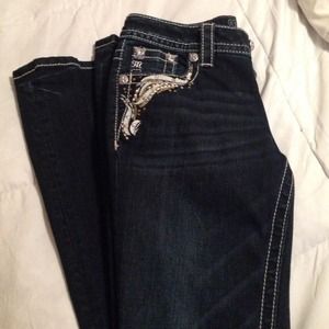 Miss me size 25 relaxed boot.