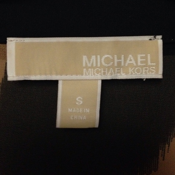 Authentic Michael Kors Giraffe long sleeve top sm - Picture 4 of 4