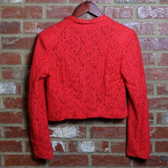 H&M Red Lace Jacket - Picture 3 of 4