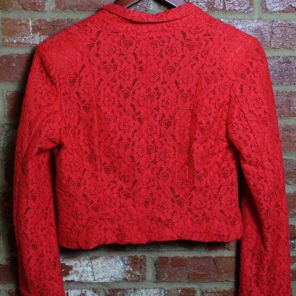 H&M Red Lace Jacket - Picture 4 of 4