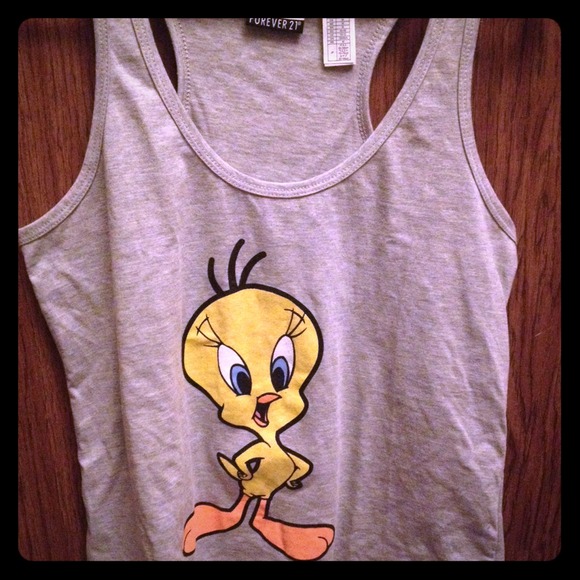 Tweety tank top