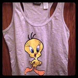 Tweety tank top