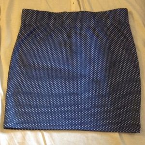 Blue skirt