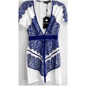 Sexy lace drop V Bodycon dress