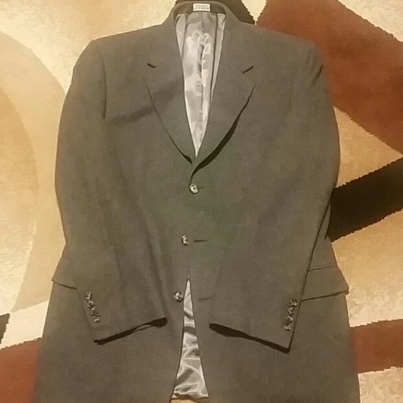 Wool gray blazer
