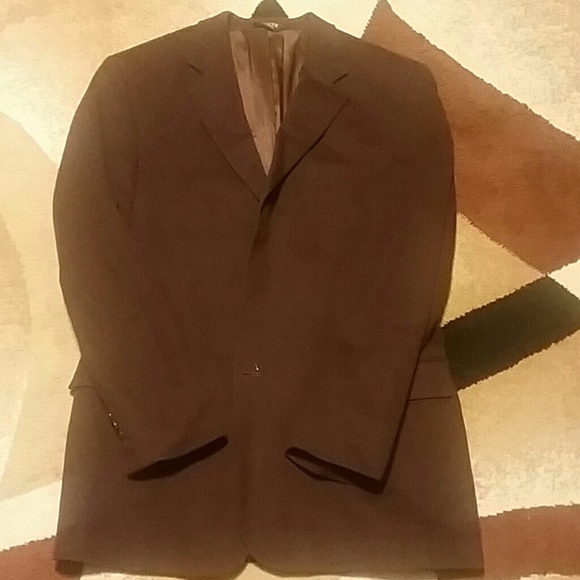 Burgundy cashmere blazer