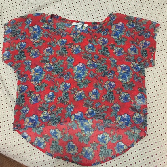 Sheer blouse
