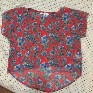 Sheer blouse