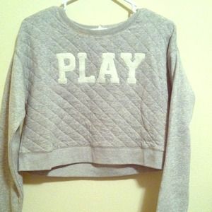 Crop sweater