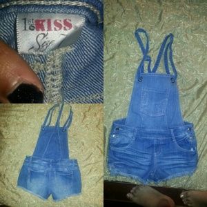 Overall Shorts