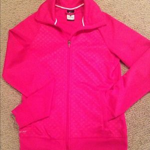 Like new!! Nike bright pink full zip