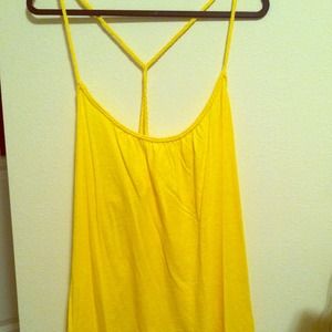 Yellow tank top