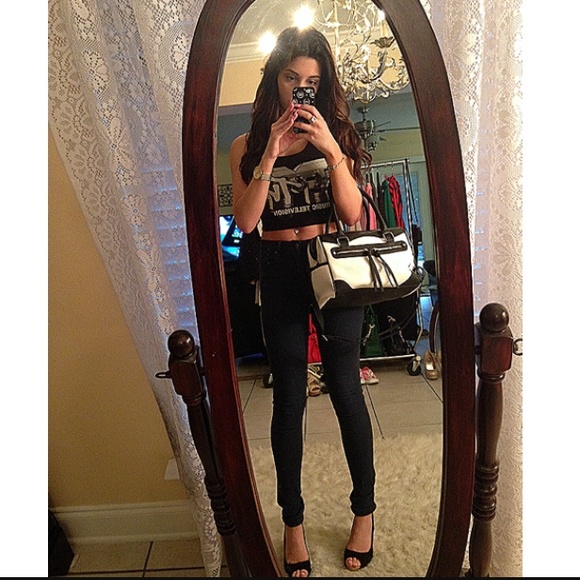 SOLD MTV crop top