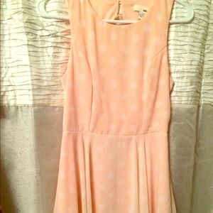 Flowing, fun, polka dot dress!