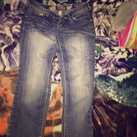 Denim jeans size 2 worn only once