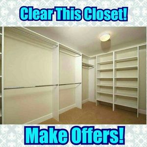 Make room for new items!