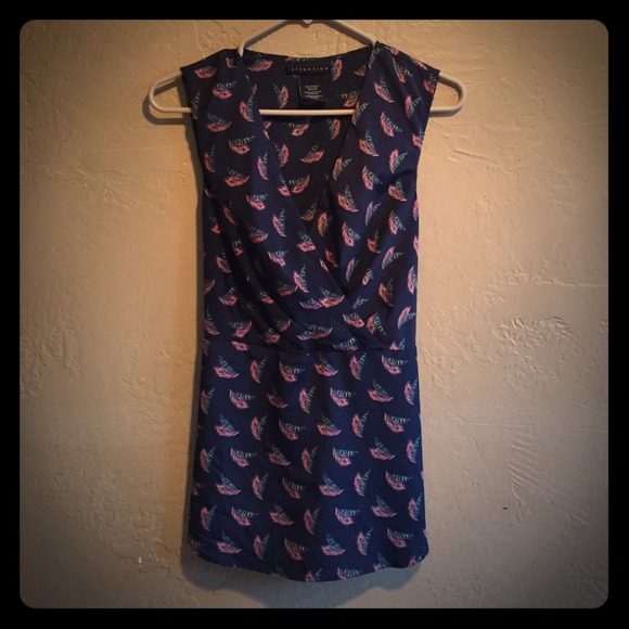 Feathers print blouse