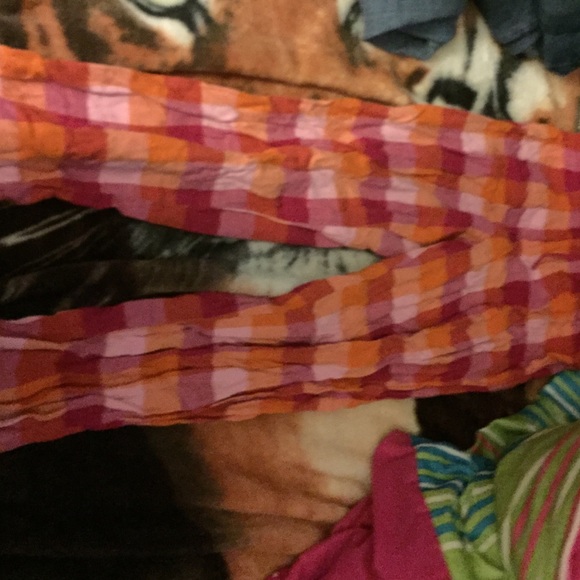 Plaid pj pants