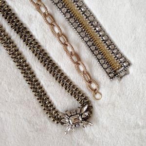Sparkle Jewelry bundle (1 necklace, 2 bracelets)