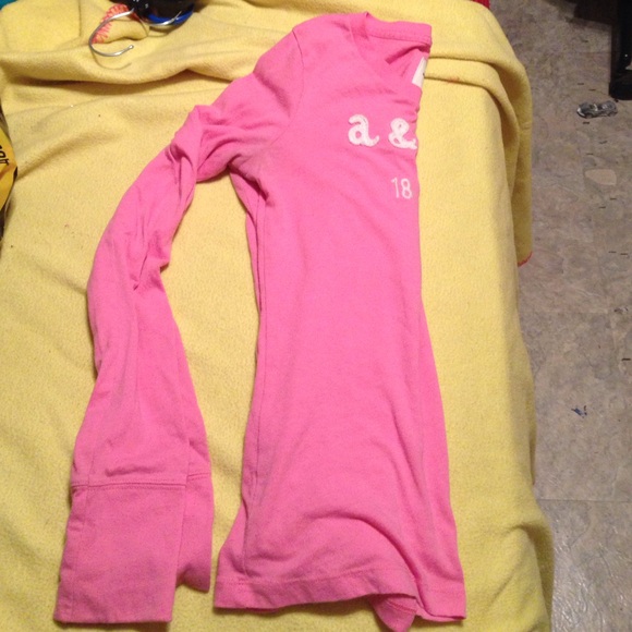 Pink long sleeve shirt
