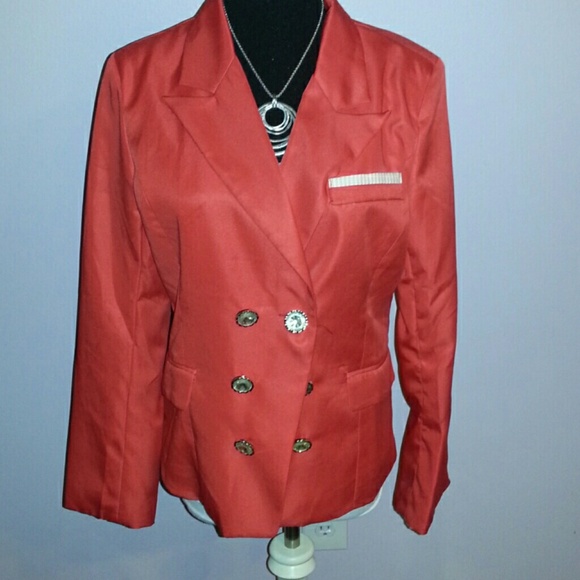 Red blazer