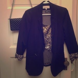 Bundle Apt. 9 glitter tank + GAP brown puffy vest