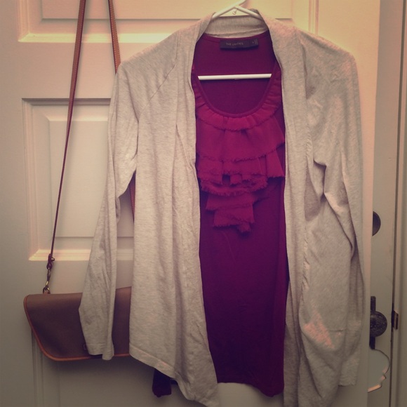 The Limited purple tank