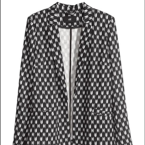 H&M patterned blazer