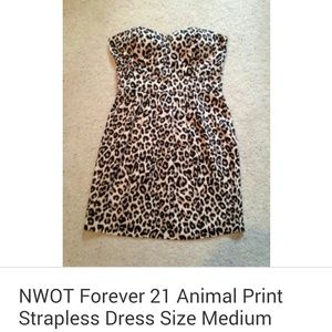 Animal print dress