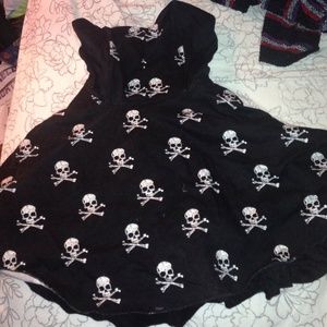black skull dress!💀