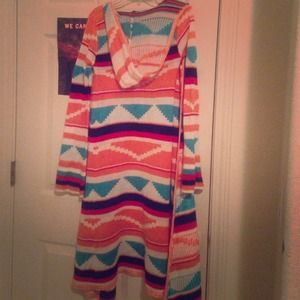 Multi-colored cardigan