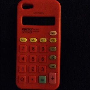 Red iphone 5/5s case