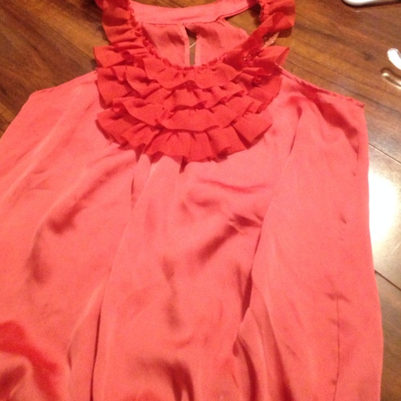 Ruffle tank top!