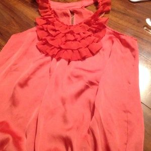 Ruffle tank top!