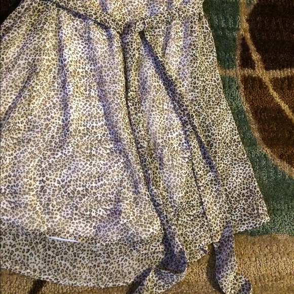 SOLD Cheetah Print Dress - Picture 3 of 3